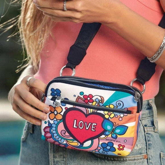 Brighton Handbags - Brighton Power Of Love Crossbody Belt Bag